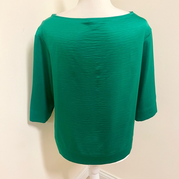Exquisite emerald green vintage COS blouse! - Picture 7 of 9